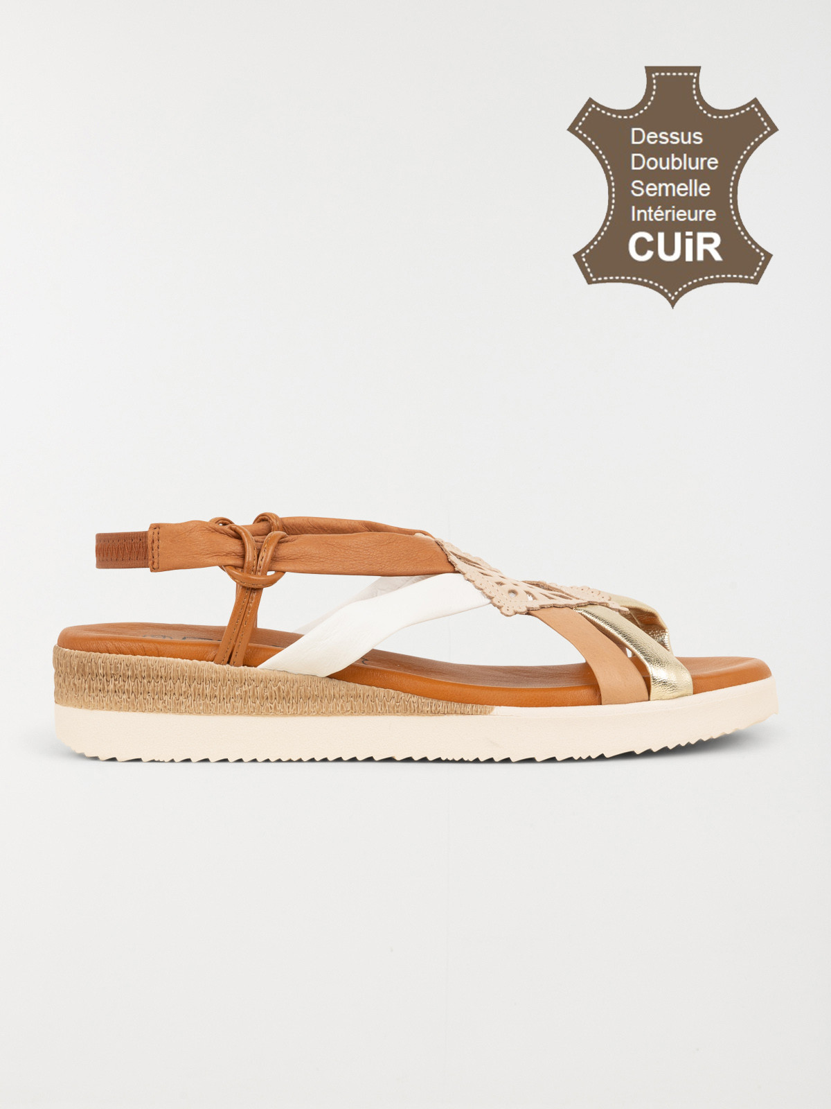 Sandale multicolore femme (36-41)
