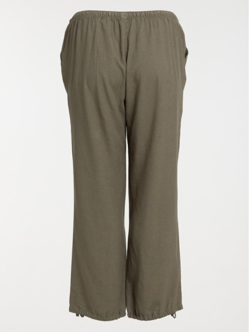 Pantalon lin grande taille...