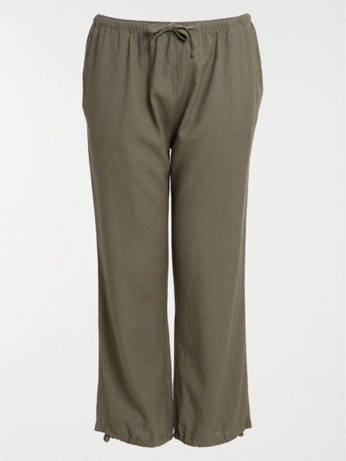 Pantalon lin grande taille...