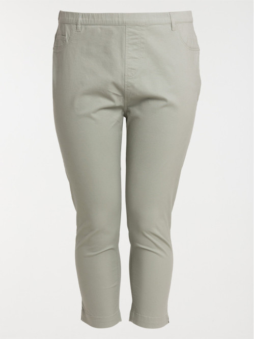 Pantacourt grande taille femme