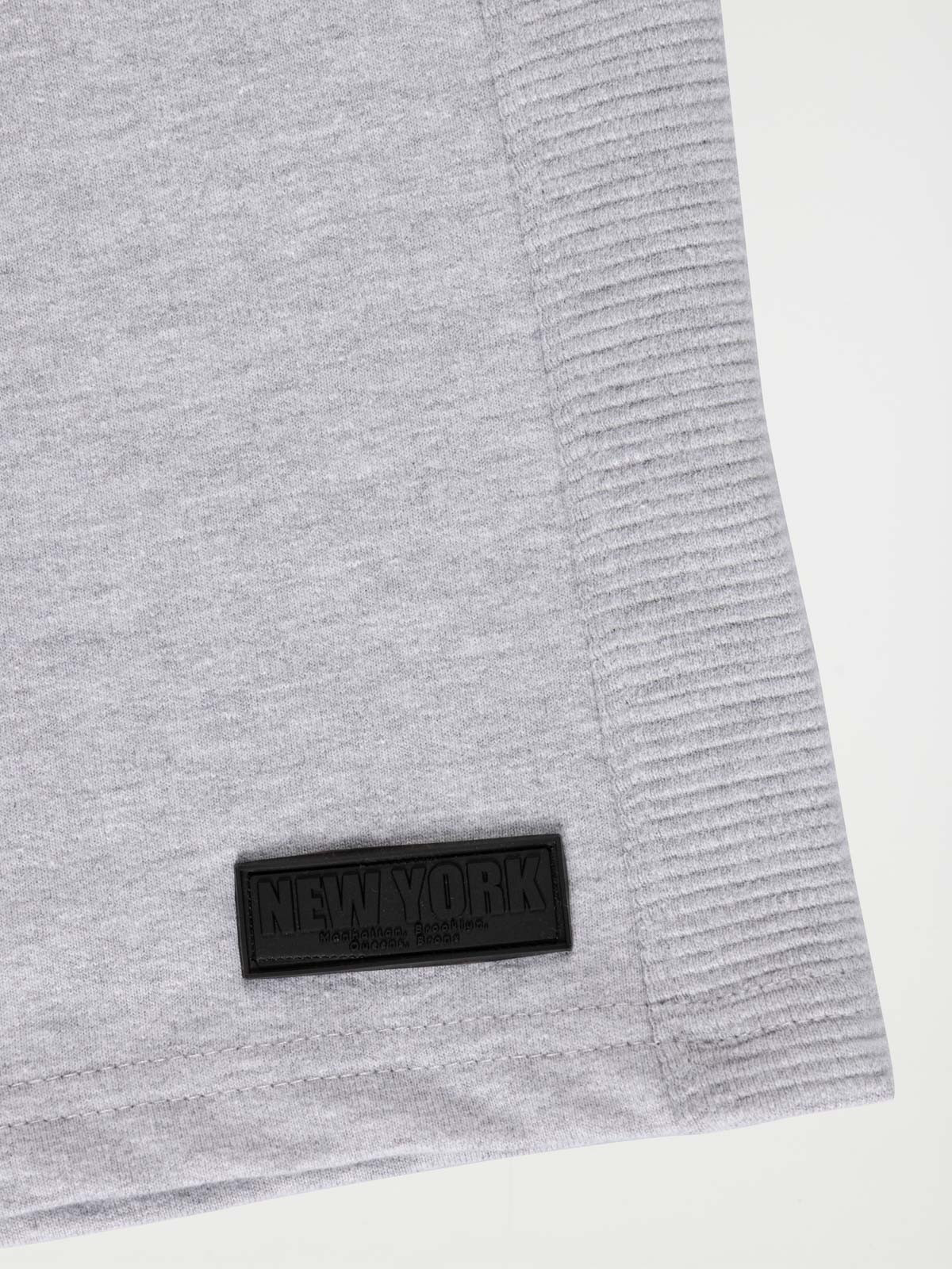 Bermuda gris chiné garçon (XXS-M)