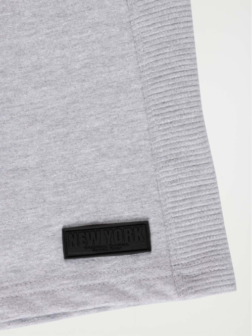 Bermuda gris chiné garçon (XXS-M)