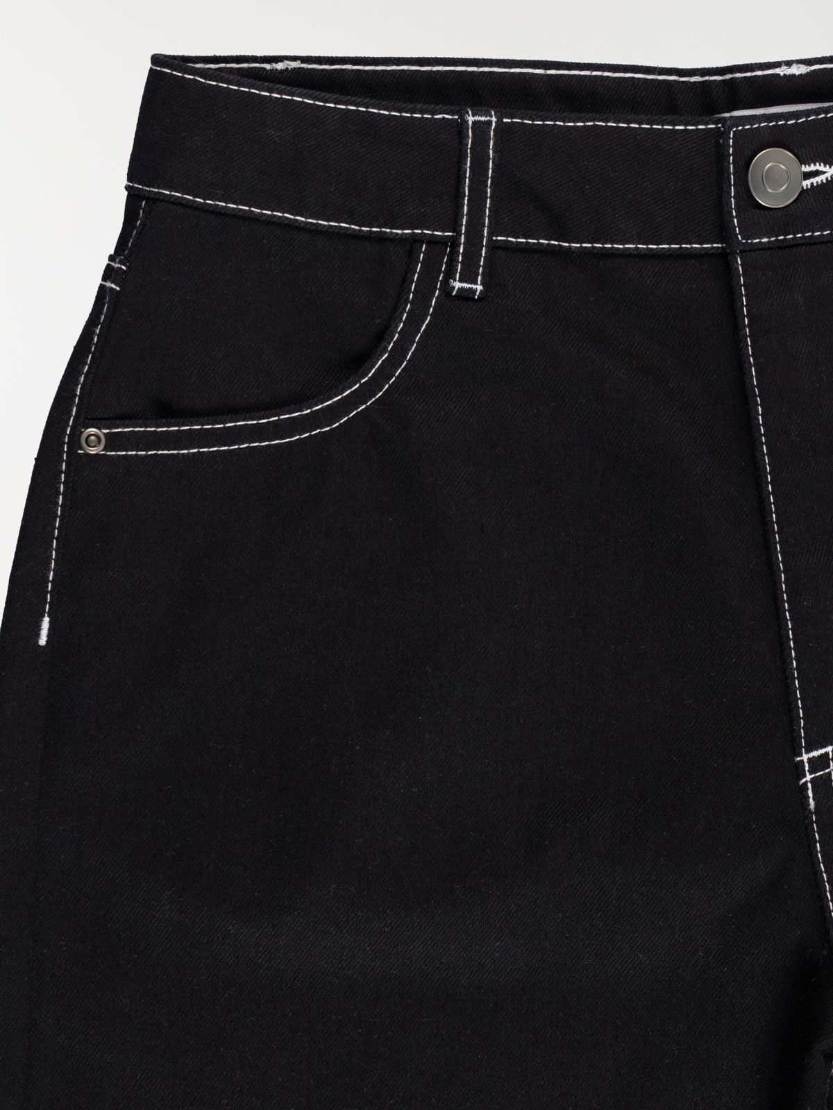 Bermuda baggy noir garçon (XXS-M)