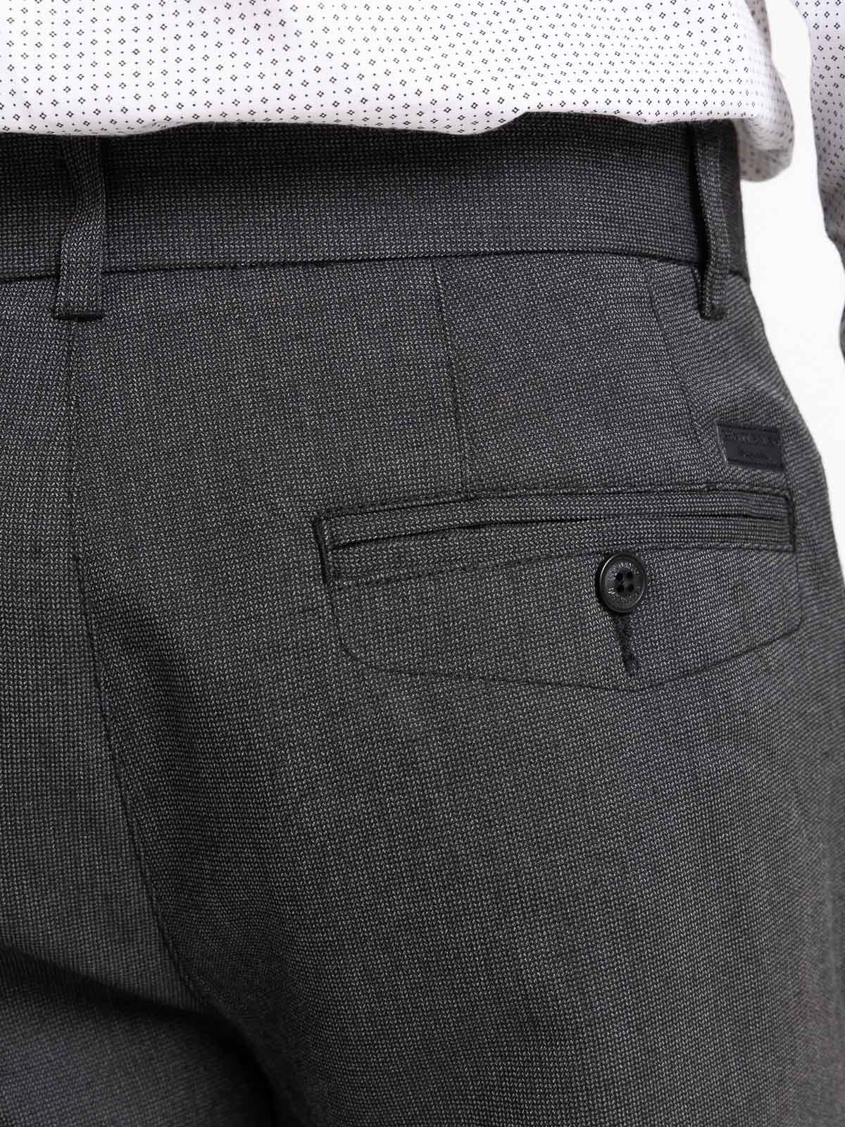 Pantalon homme gris anthracite chiné Pantalon homme gris anthracite chiné