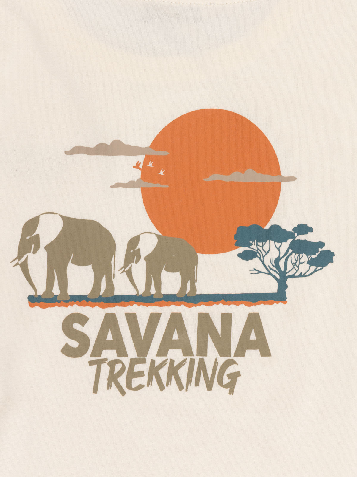 Tee-shirt écru tofu garçon (3-12A)