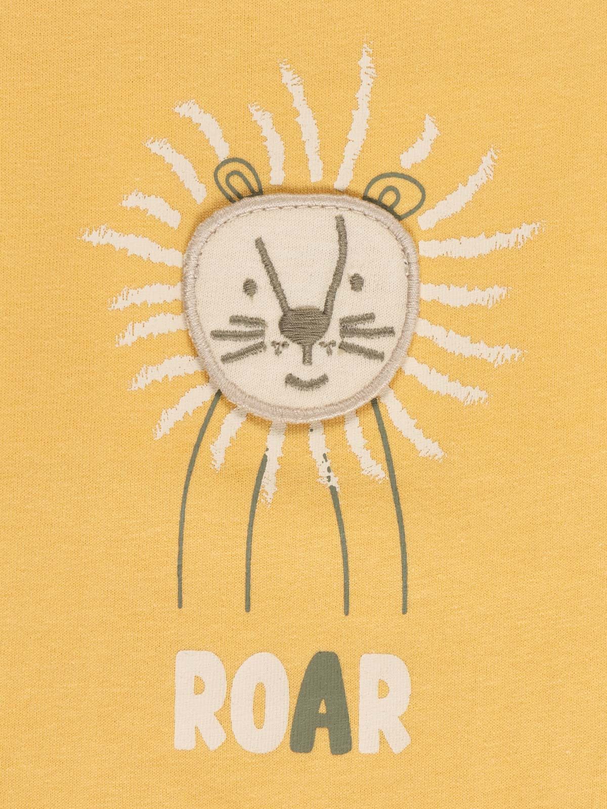 T-shirt lion 3D garçon (3-36M)