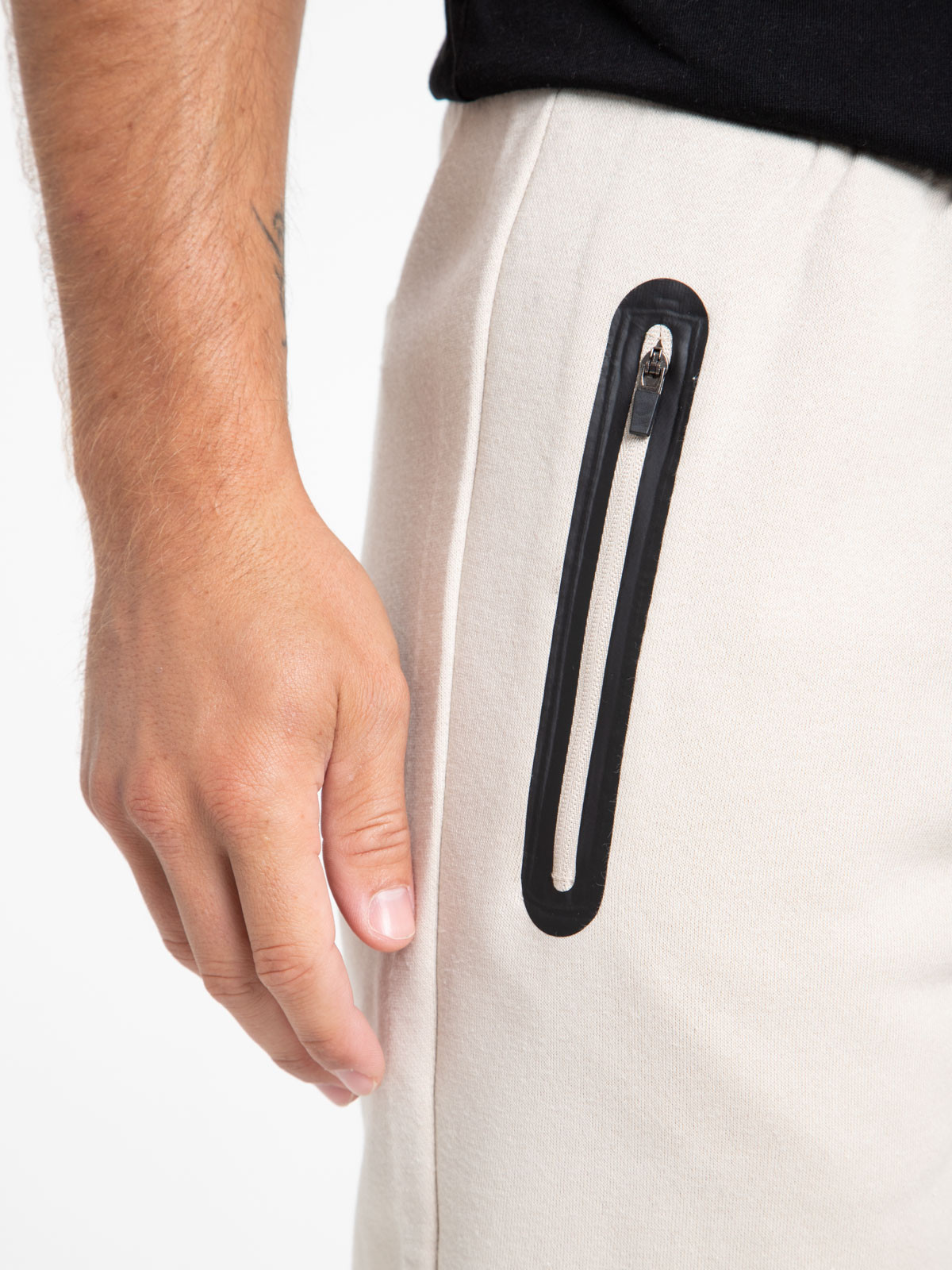 Pantalon de sport coloris craie homme Pantalon de sport coloris craie homme