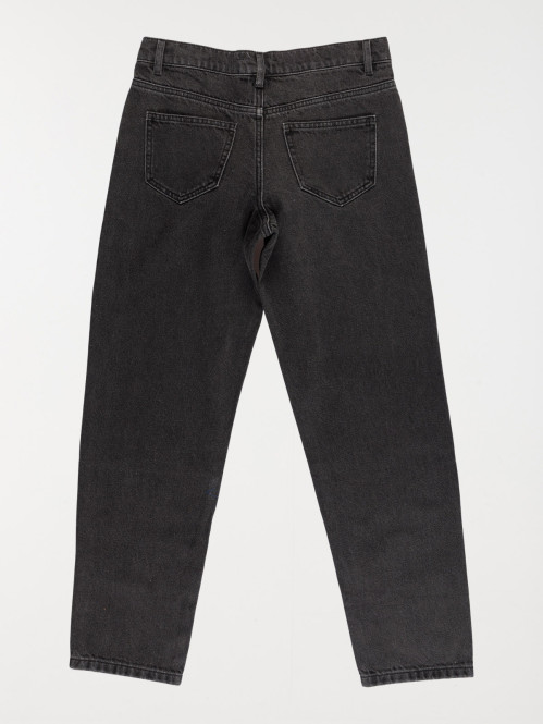 Jean relaxed noir bleach...