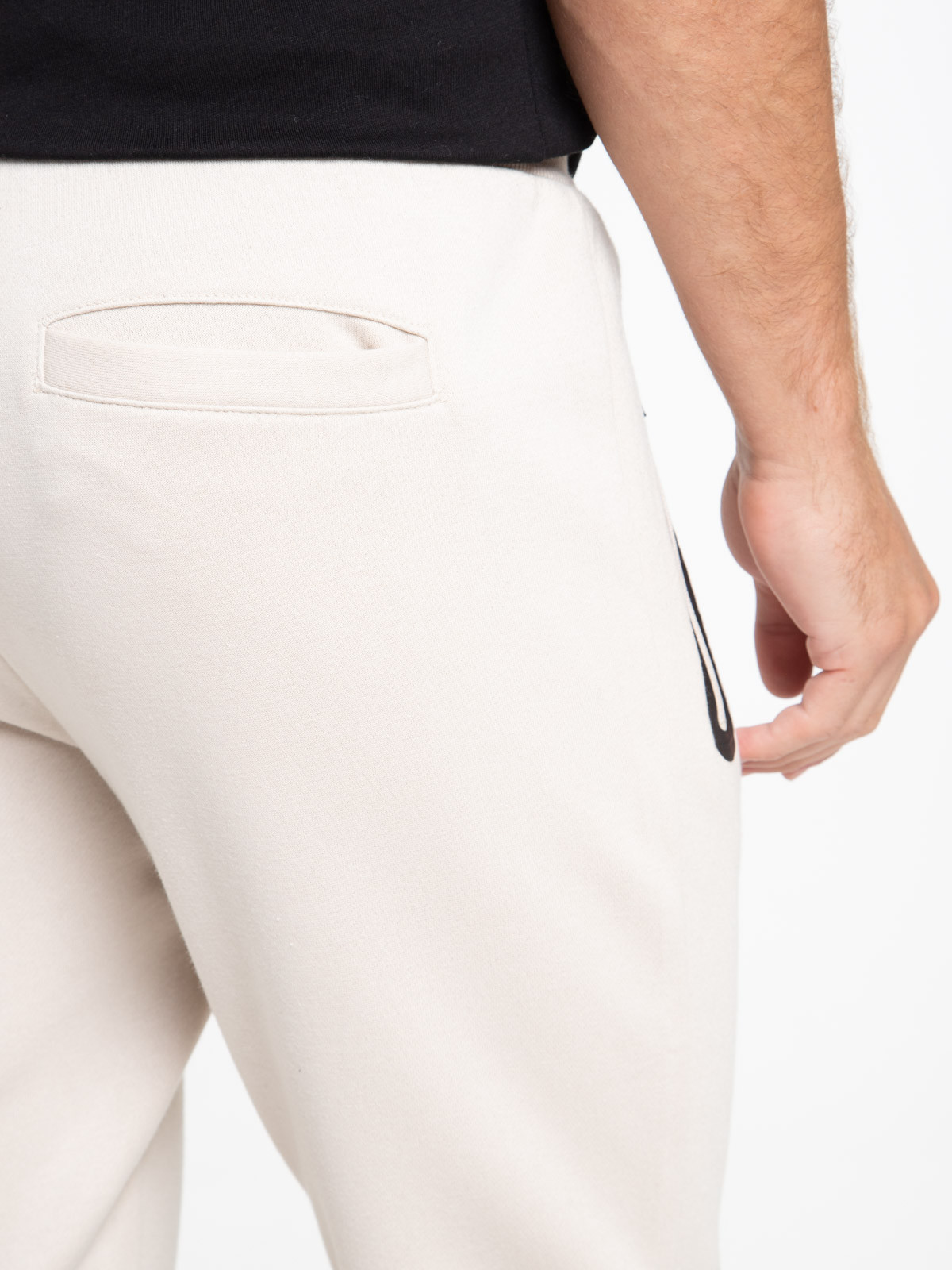 Pantalon de sport coloris craie homme Pantalon de sport coloris craie homme