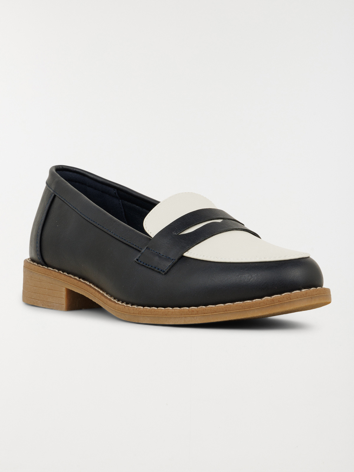 Mocassins bicolores femme (36-41) Mocassins bicolores femme (36-41)