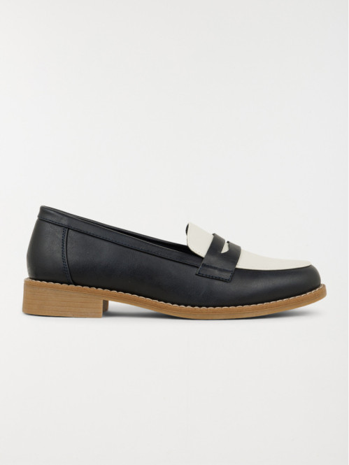 Mocassins bicolores femme (36-41)