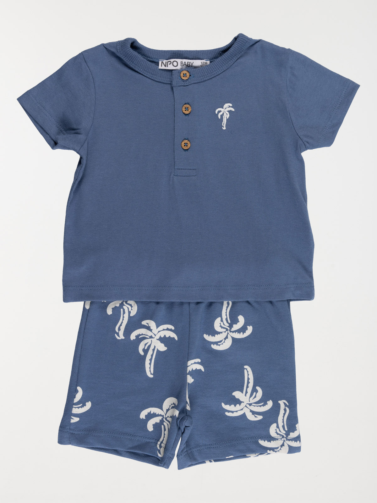 Ensemble t-shirt short garçon (3-36M)