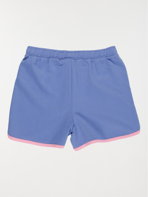 Short Stitch bleu fille...