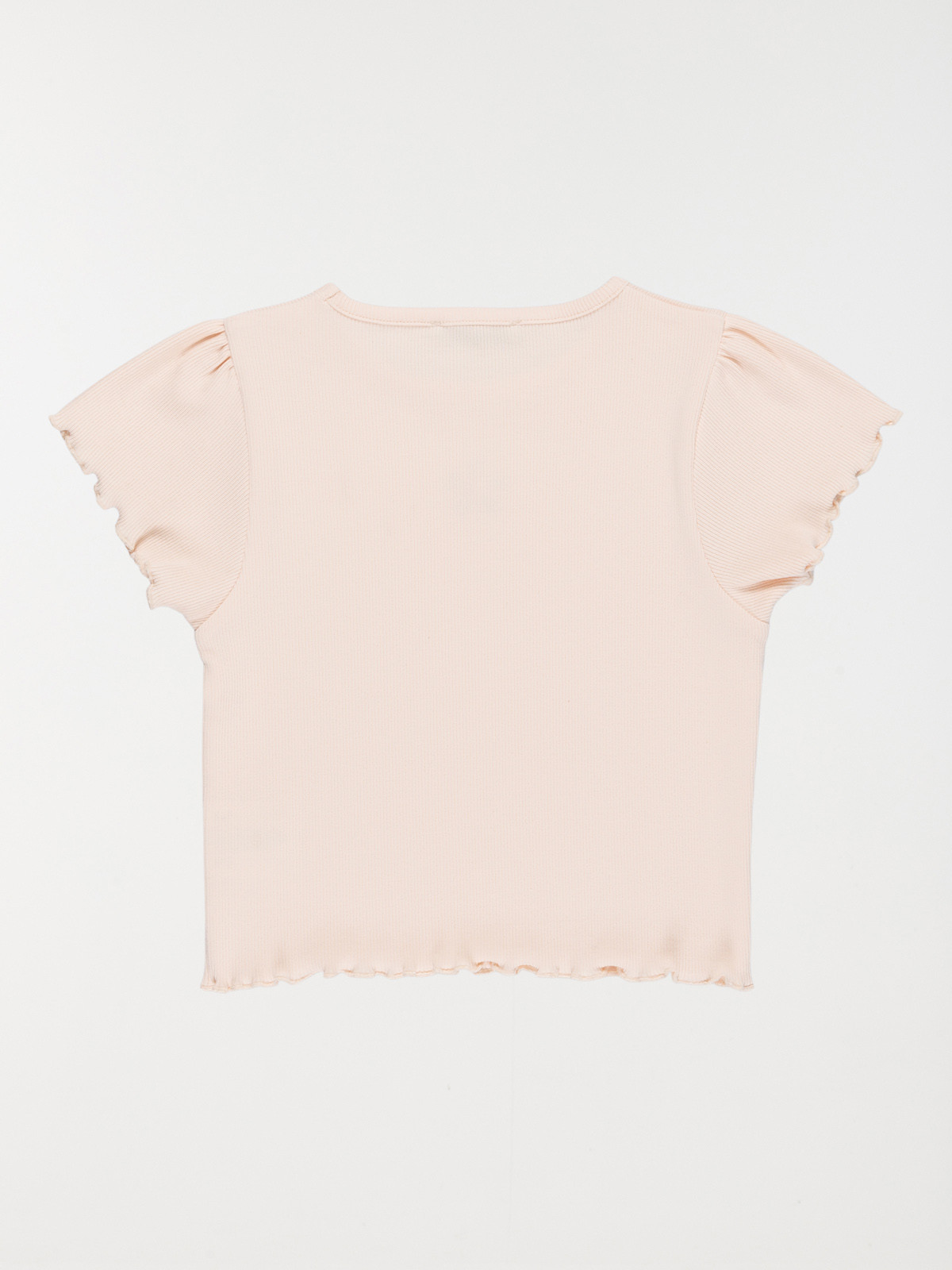 T-shirt découpe fleur fille (3-12A) T-shirt découpe fleur fille (3-12A)