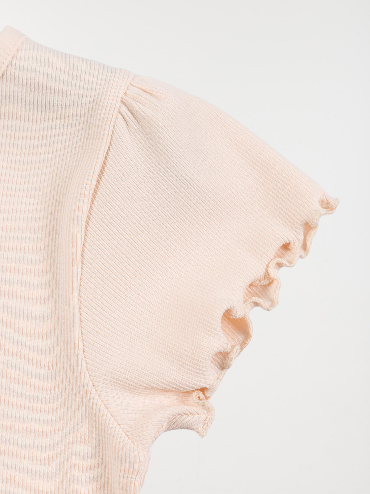 T-shirt découpe fleur fille (3-12A) T-shirt découpe fleur fille (3-12A)