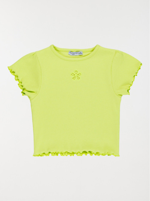 T-shirt lemon fleur fille...