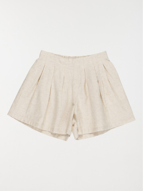 Short taille élastiquée...