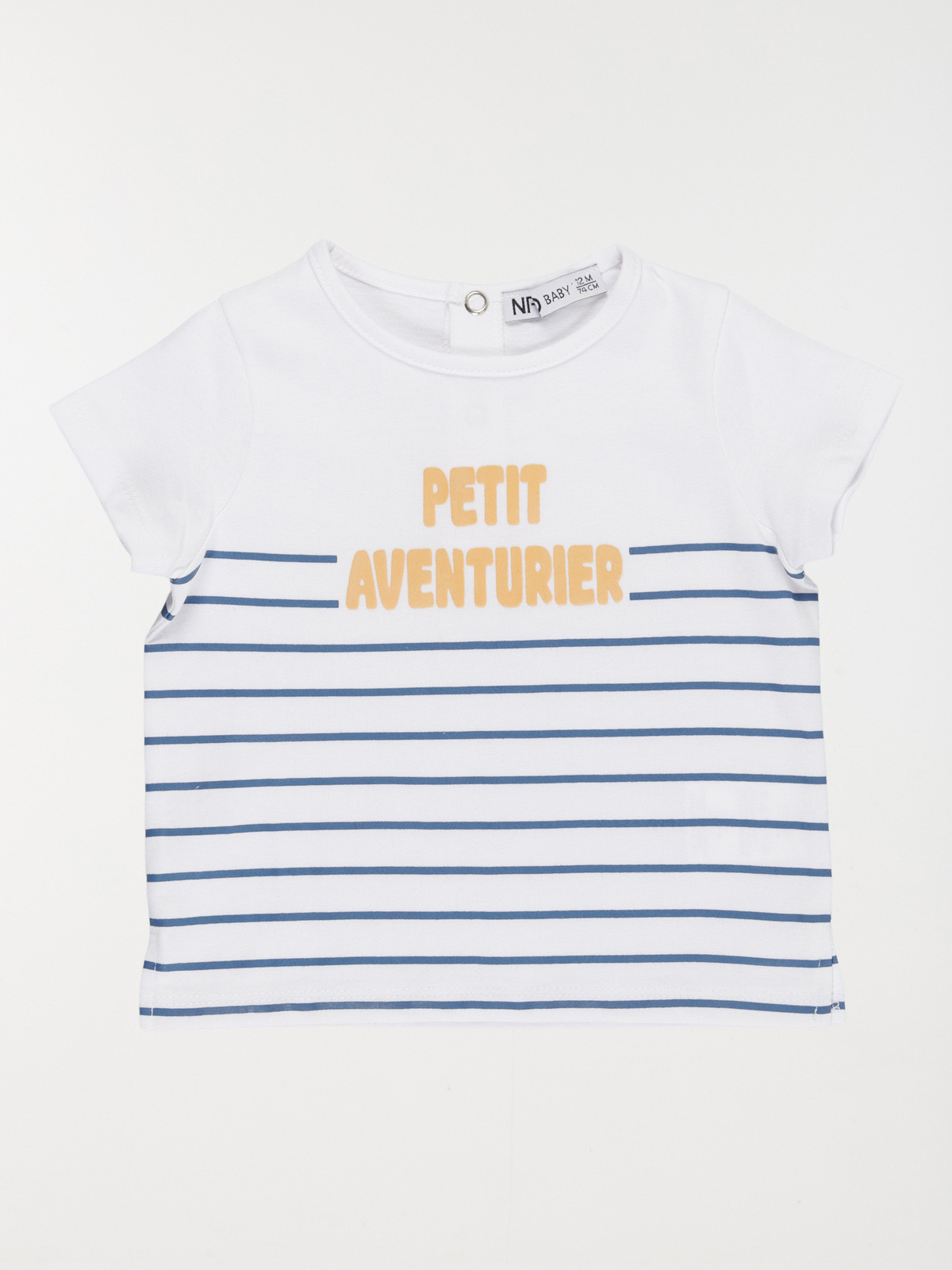 T-shirt petit aventurier garçon (3-36M)