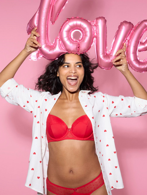 Soutien-gorge coeur femme (85B-95E) Soutien-gorge coeur femme (85B-95E)