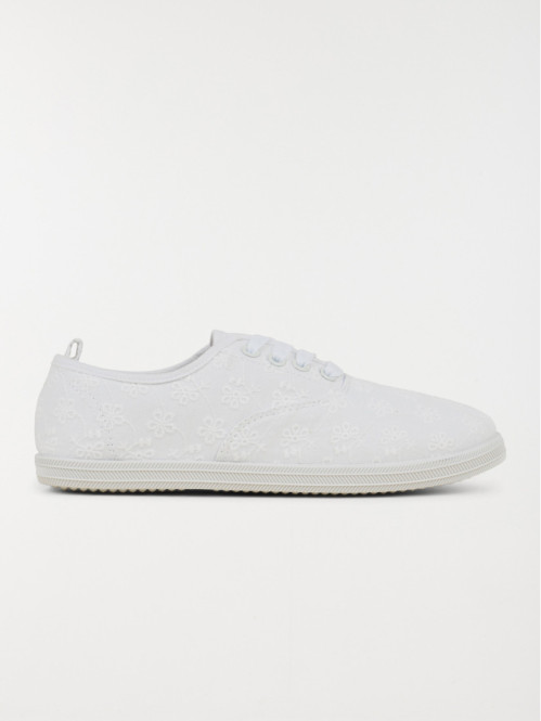 Tennis femme broderie anglaise (37-42)