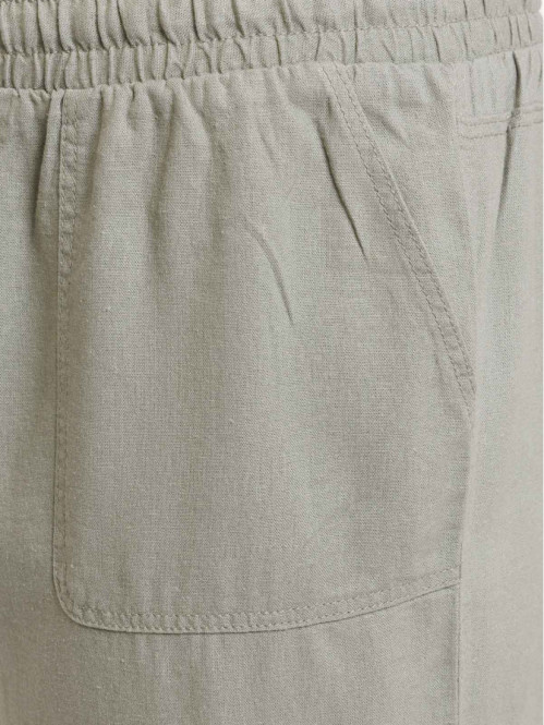 Pantacourt en lin grande taille femme Pantacourt en lin grande taille femme