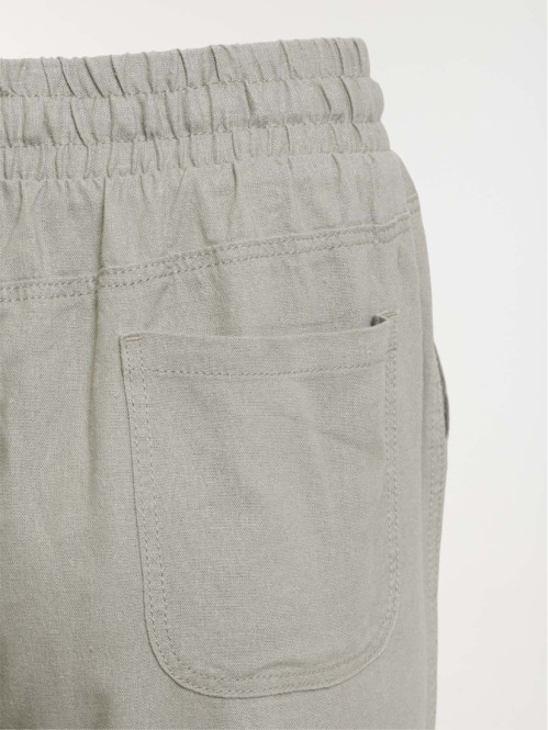 Pantacourt en lin grande taille femme Pantacourt en lin grande taille femme