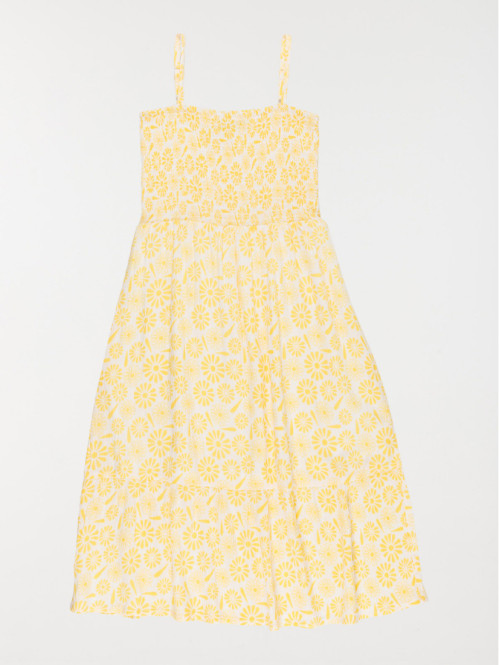 Robe imprimé fleuri fille...
