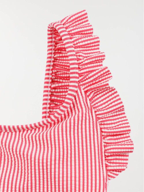 Maillot de bain rayé fille...