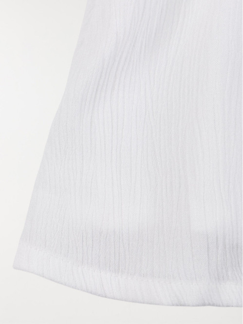 Top imprimé sans manches...