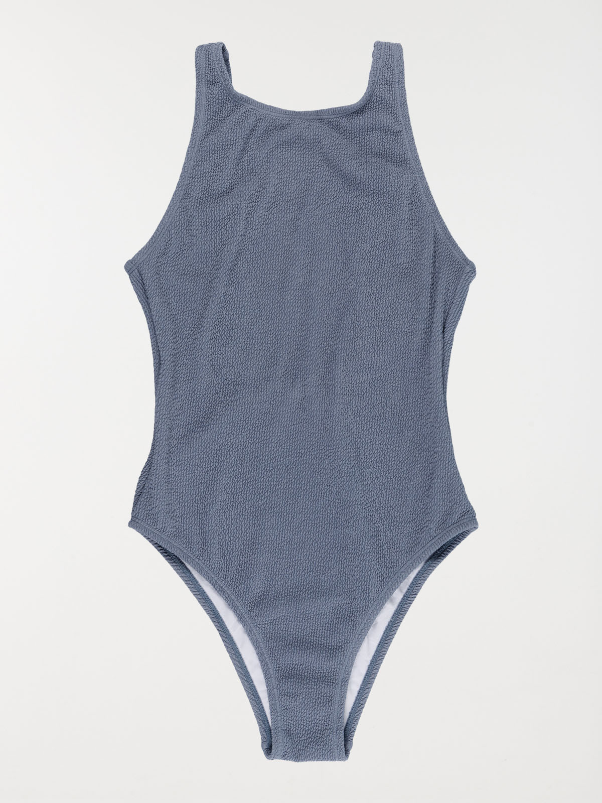 Maillot de bain uni 1 pièce (XXS-M)