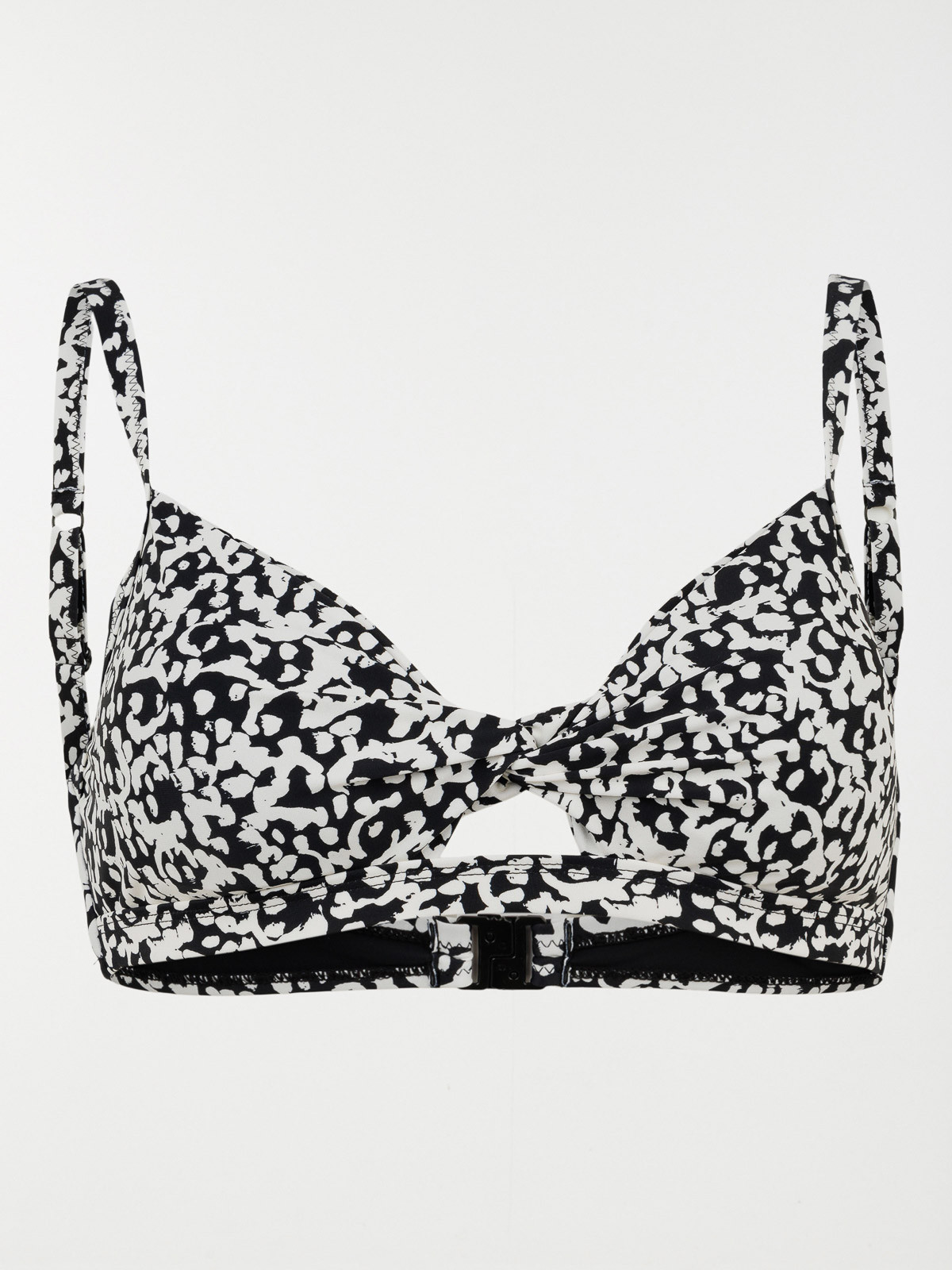 Haut de maillot de bain imprimé femme