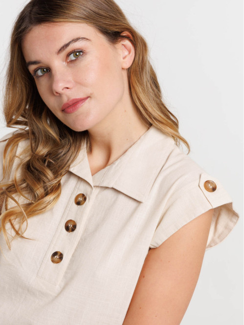 Blouse sans manches femme