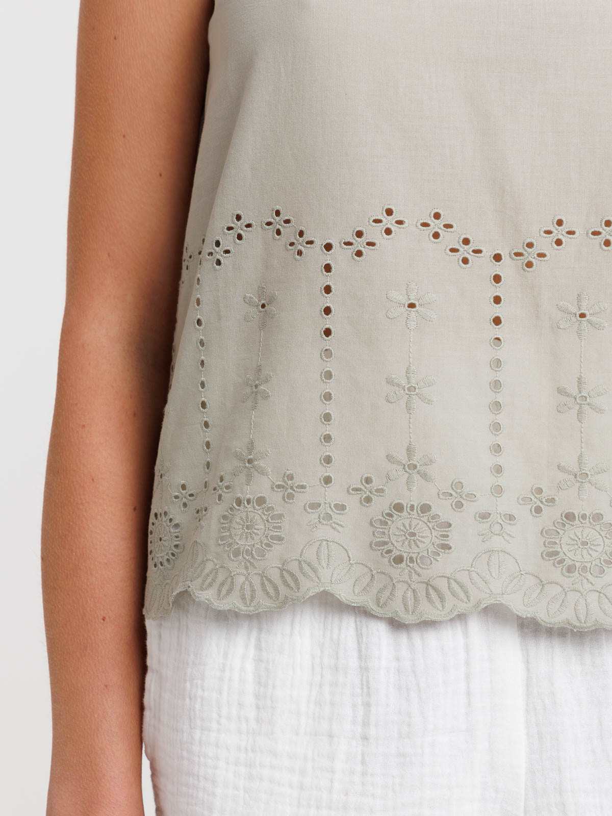 Top broderie anglaise femme Top broderie anglaise femme