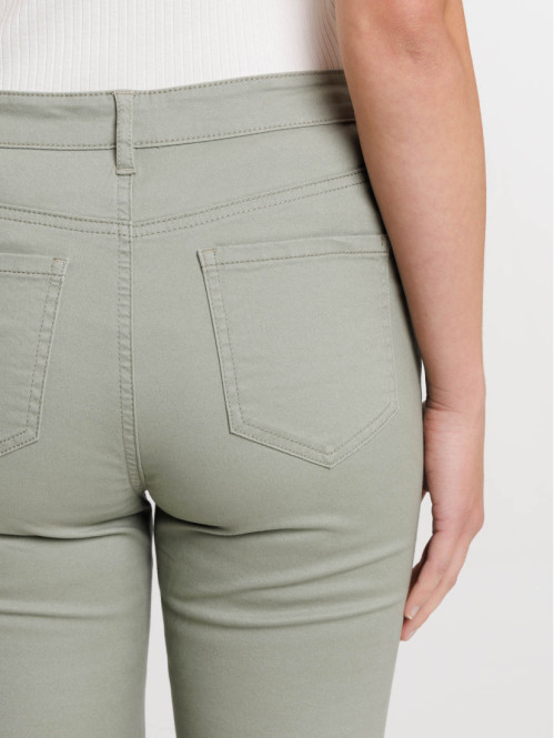 Pantacourt skinny mousse...