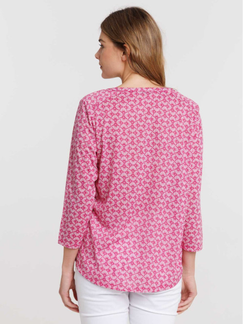 T-shirt motif graphique femme