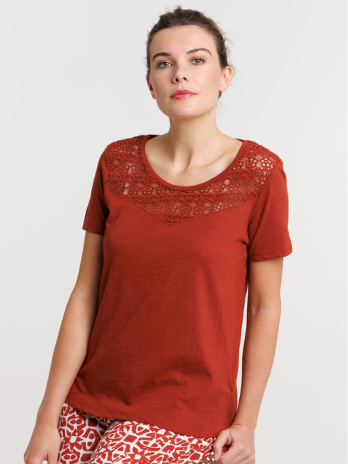 Lot De 3 Maillots De Corps Pour Femme En Coton Chaud - Fabriqué En Italie, Manches Courtes - 4