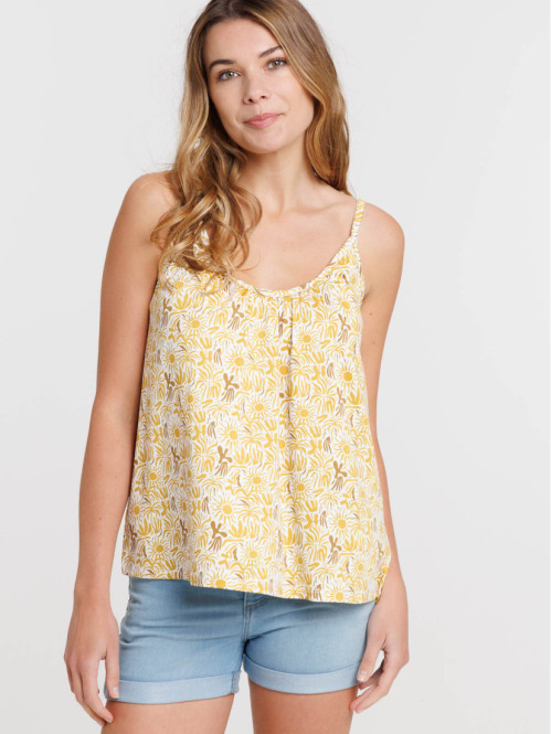 Débardeur imprimé fantaisie...