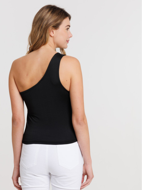 Débardeur noir femme