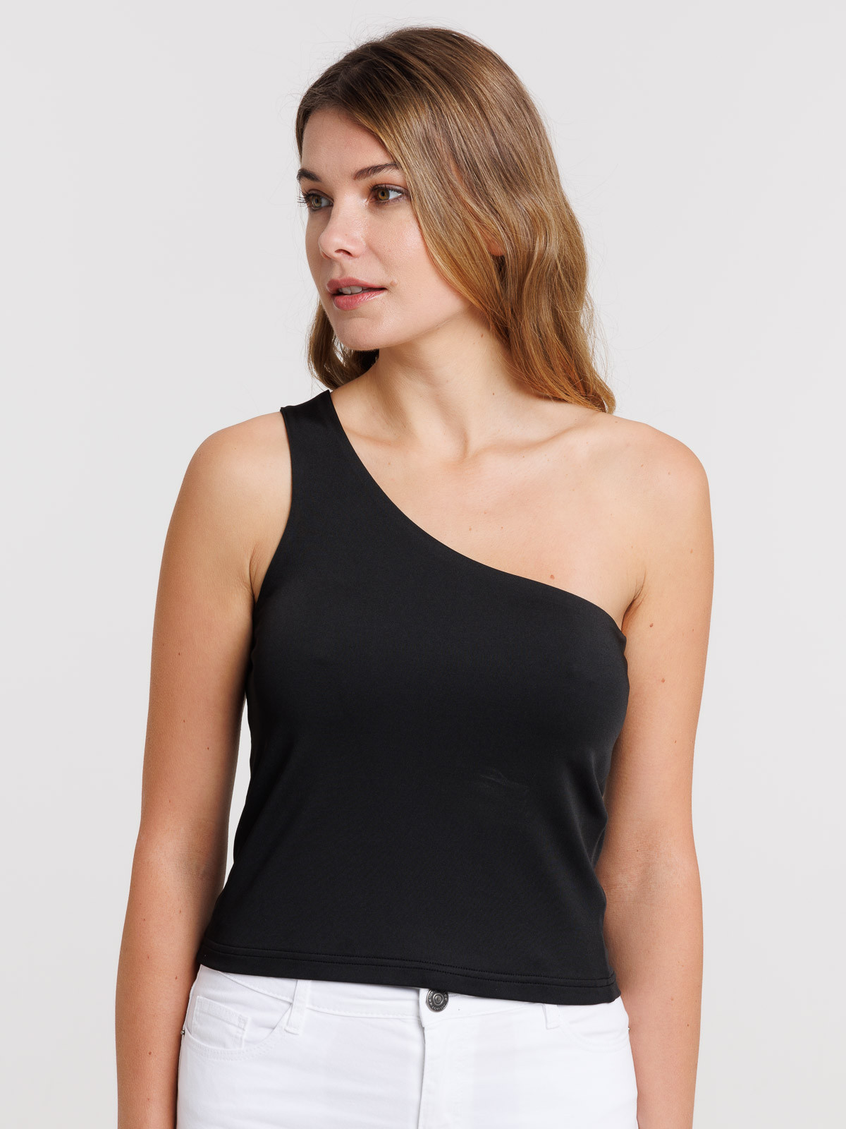 Débardeur noir femme