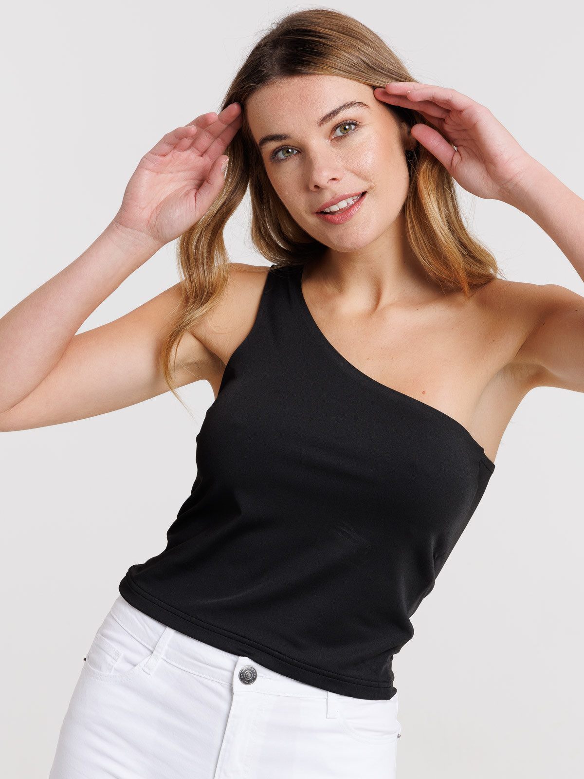 Débardeur noir femme