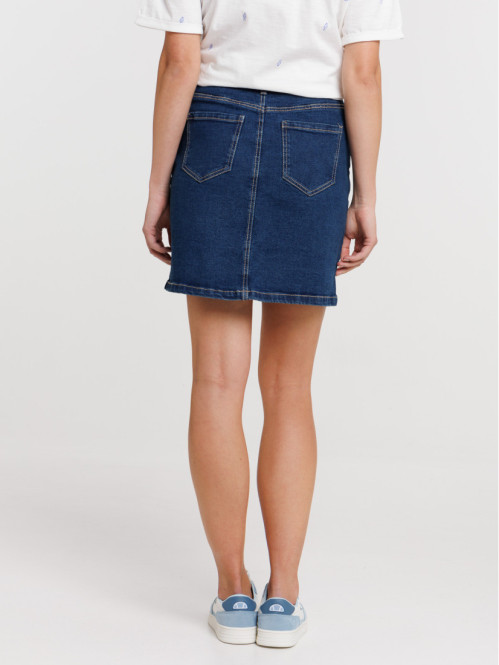 Jupe en jean stone femme