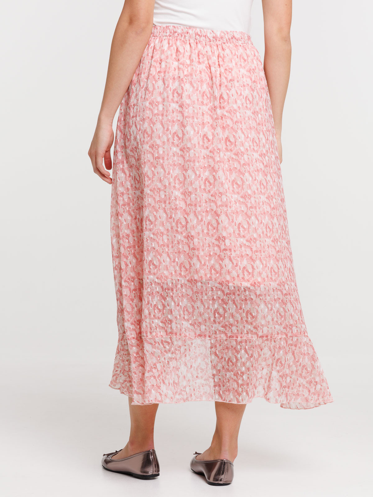 Jupe longue voile imprimé femme Jupe longue voile imprimé femme