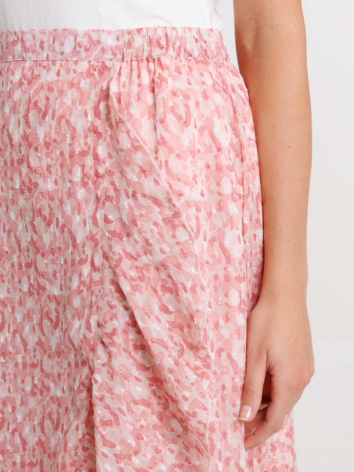 Jupe longue voile imprimé femme Jupe longue voile imprimé femme