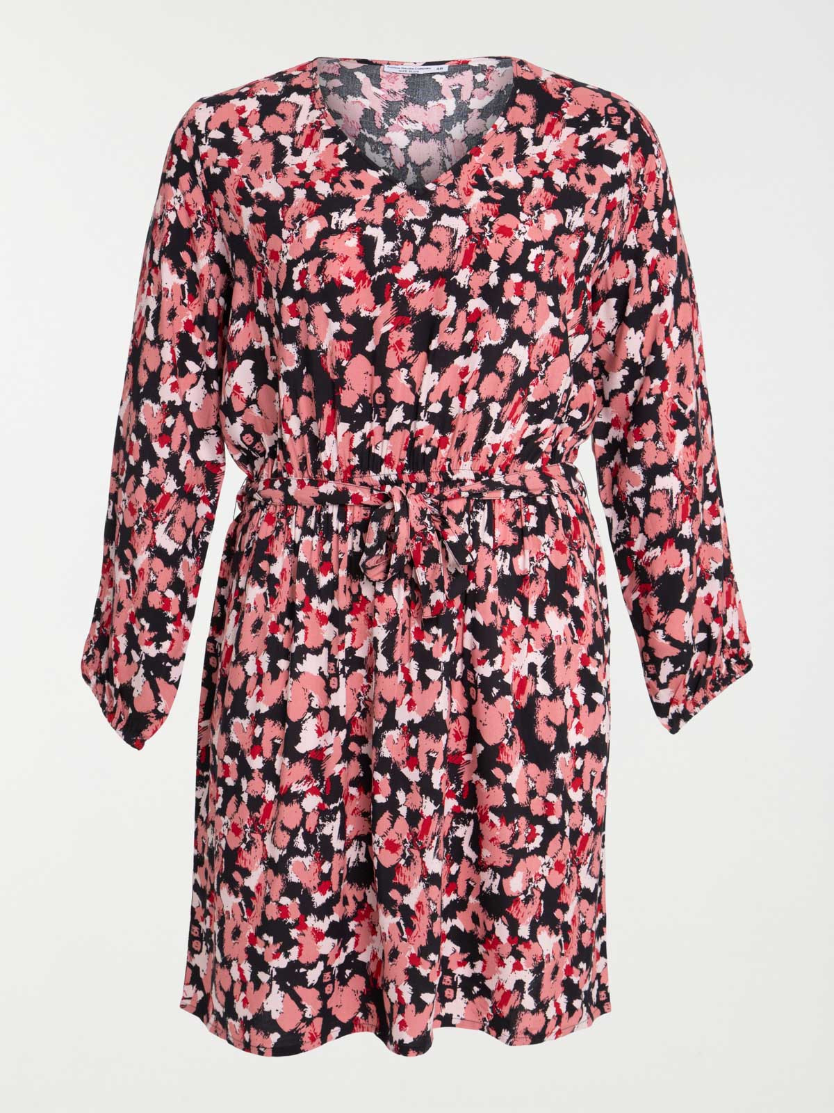 Robe imprimée grande taille femme