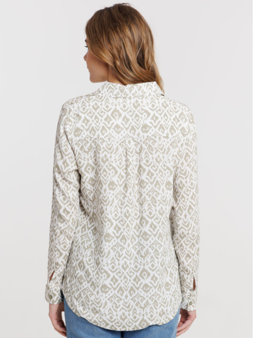 Blouse motif ethnique femme