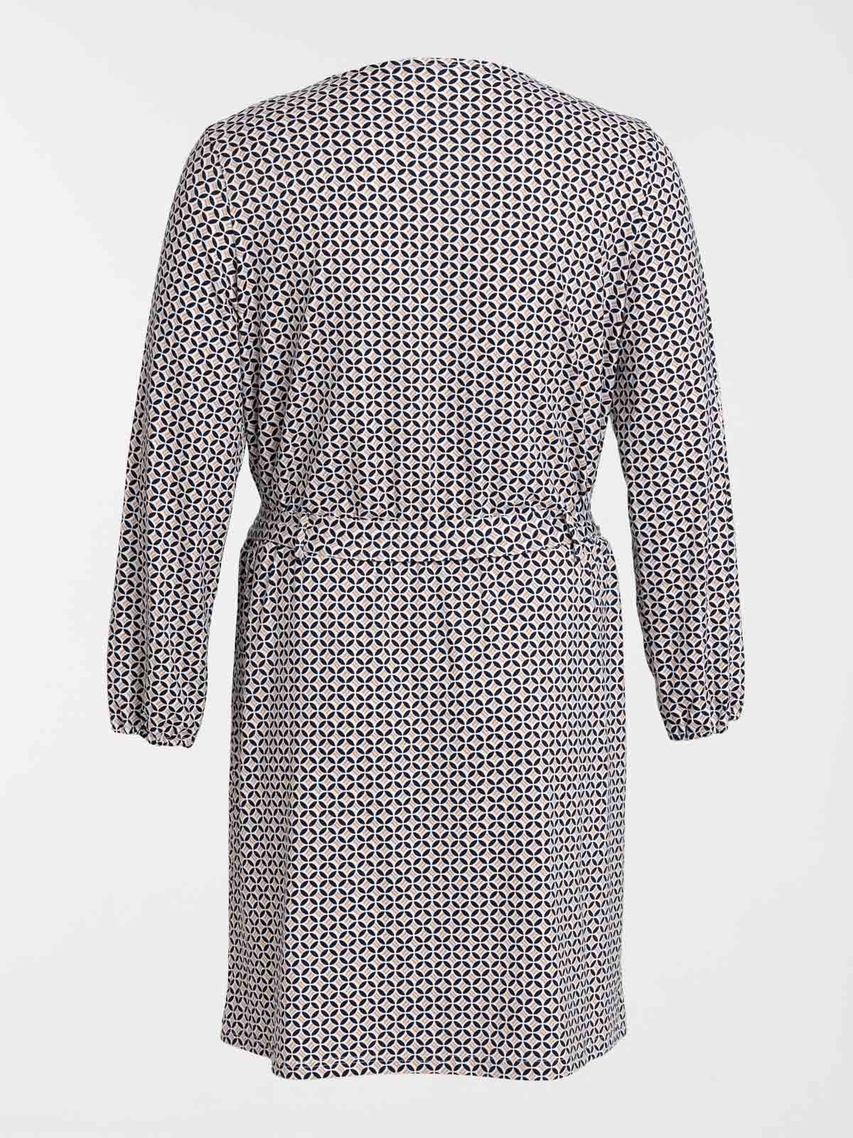 Robe graphique grande taille femme