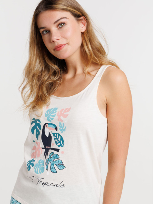 Pyjacourt perroquet femme Pyjacourt perroquet femme