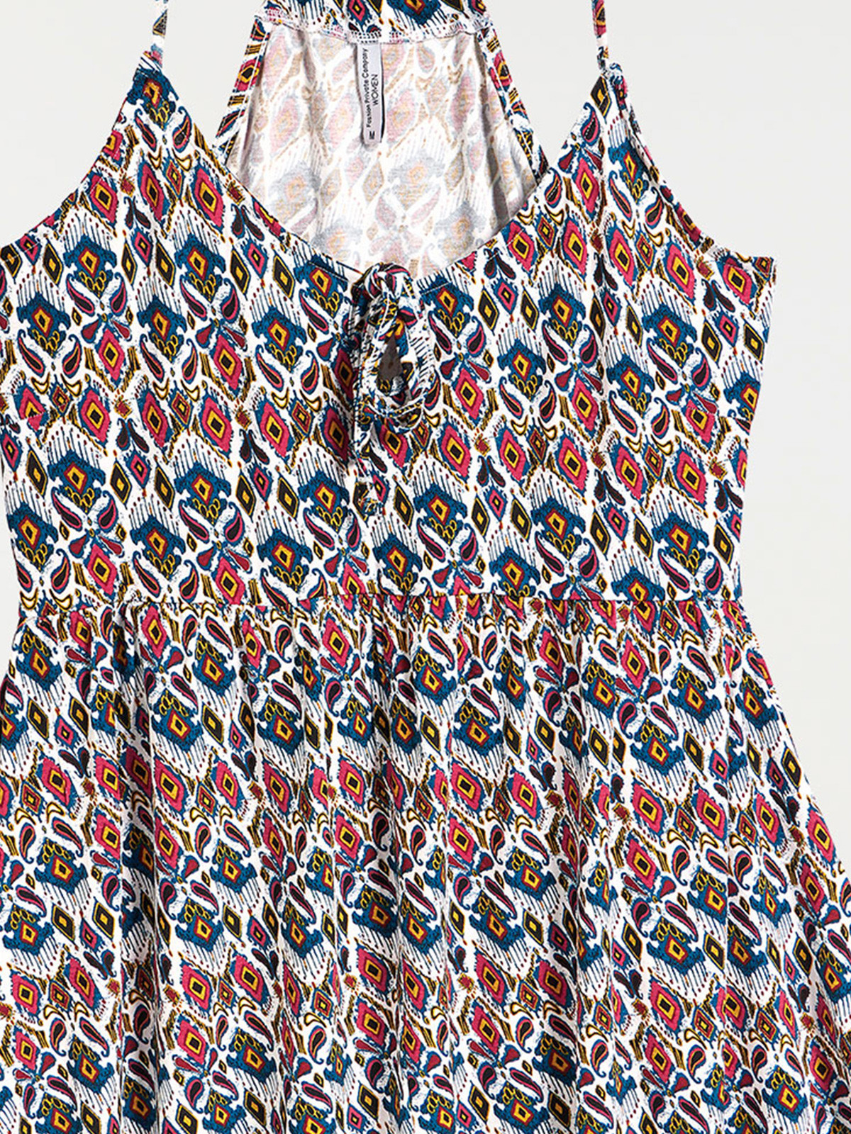 Débardeur imprimé asymétrique femme Débardeur imprimé asymétrique femme