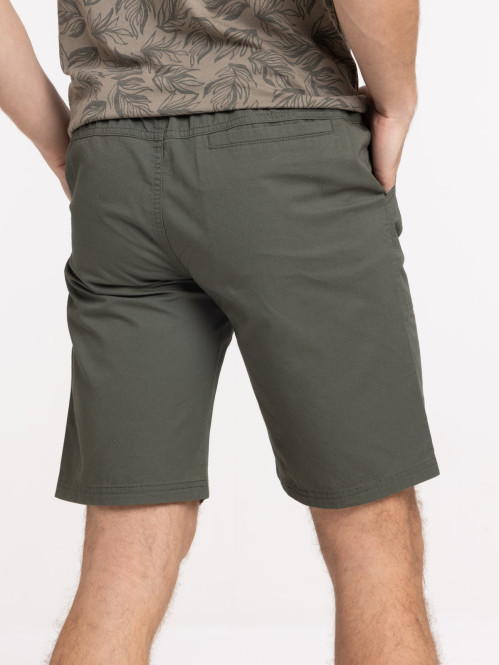 Short coloris olive homme Short coloris olive homme