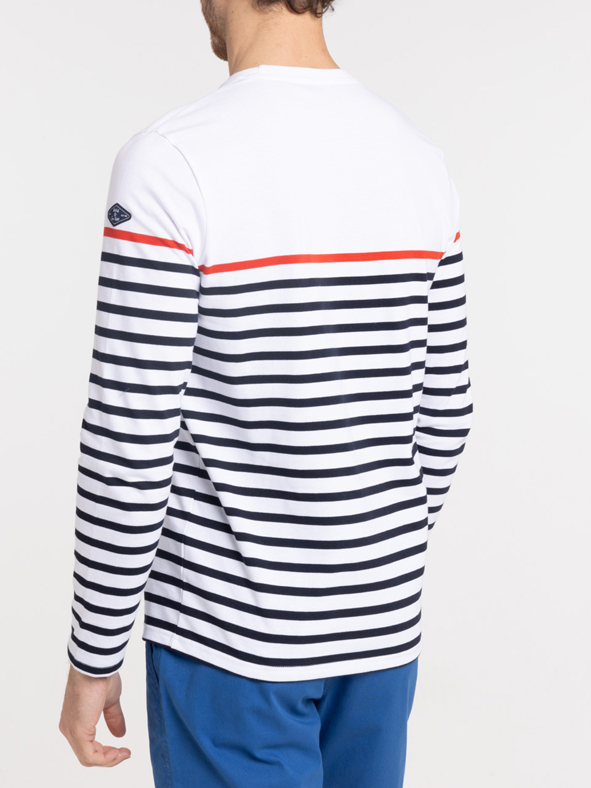 T-shirt homme rayé manches longues T-shirt homme rayé manches longues